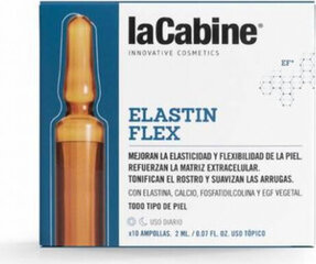 Ampulas Elastin Flex laCabine (10 x 2 ml) cena un informācija | Serumi sejai, eļļas | 220.lv