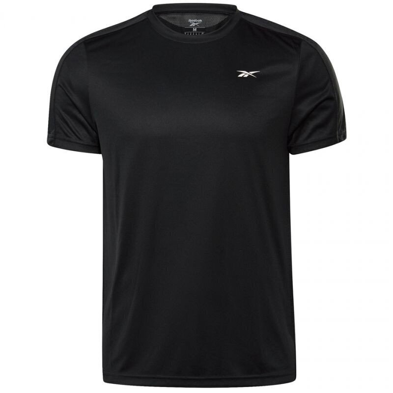 Sporta T-krekls vīriešiem Reebok Workout Ready Short Sleeve Tech Tee M GL3182, melns цена и информация | Sporta apģērbs vīriešiem | 220.lv