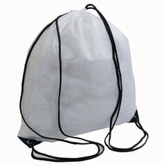 Белый, легкий рюкзак с цветными лямками цена и информация | Спортивные сумки и рюкзаки | 220.lv