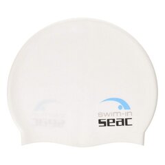 Peldcepure SWIM IN SEAC Softee 7801568, balta цена и информация | Шапочки для плавания | 220.lv