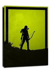 Dawn of Heroes - Lara Croft, Tomb Raider - audekla glezna 50x70 cm cena un informācija | Gleznas | 220.lv