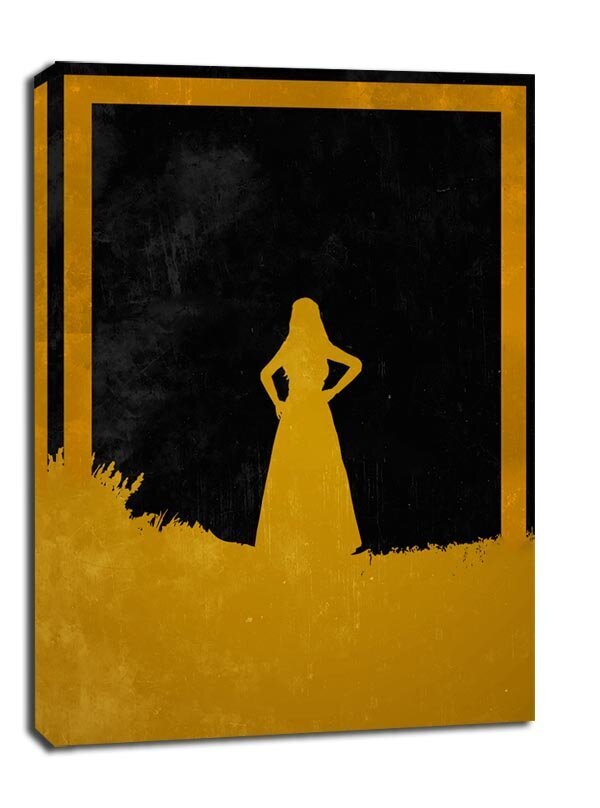 Dusk of Villains - Sersei Lannister, Game of Thrones - audekla glezna 60x80 cm cena un informācija | Gleznas | 220.lv