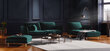 Mīksto mēbeļu komplekts Cosmopolitan Design Florence, tumši zaļš cena un informācija | Dīvānu komplekti | 220.lv