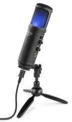 Power Dynamics PCM120 kondensatora mikrofona komplekts USB cena un informācija | Mikrofoni | 220.lv