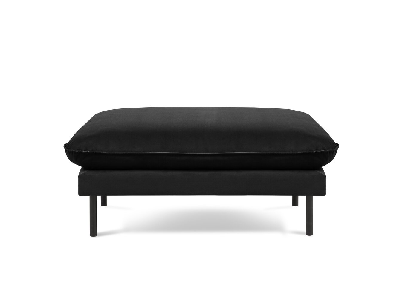 Mīksto mēbeļu komplekts Cosmopolitan Design Vienna, melns cena un informācija | Dīvānu komplekti | 220.lv