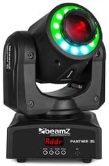 BeamZ Panther 35 Led Spot Moving Head со светодиодным кольцом цена и информация | Праздничные декорации | 220.lv