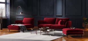 Mīksto mēbeļu komplekts Cosmopolitan Design Vienna, sarkans cena un informācija | Dīvānu komplekti | 220.lv