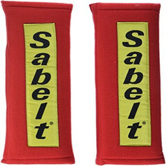Накладки на ремни безопасности Sabelt SB475040, красные цена и информация | Авто принадлежности | 220.lv