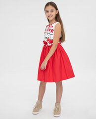 Комплект из красных платья и платка для девочек Gulliver, 140*72*63 cm цена и информация | Платья для девочек | 220.lv