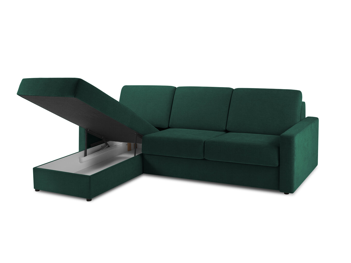 Stūra dīvāns Windsor&Co Portia S, zaļš cena un informācija | Stūra dīvāni | 220.lv