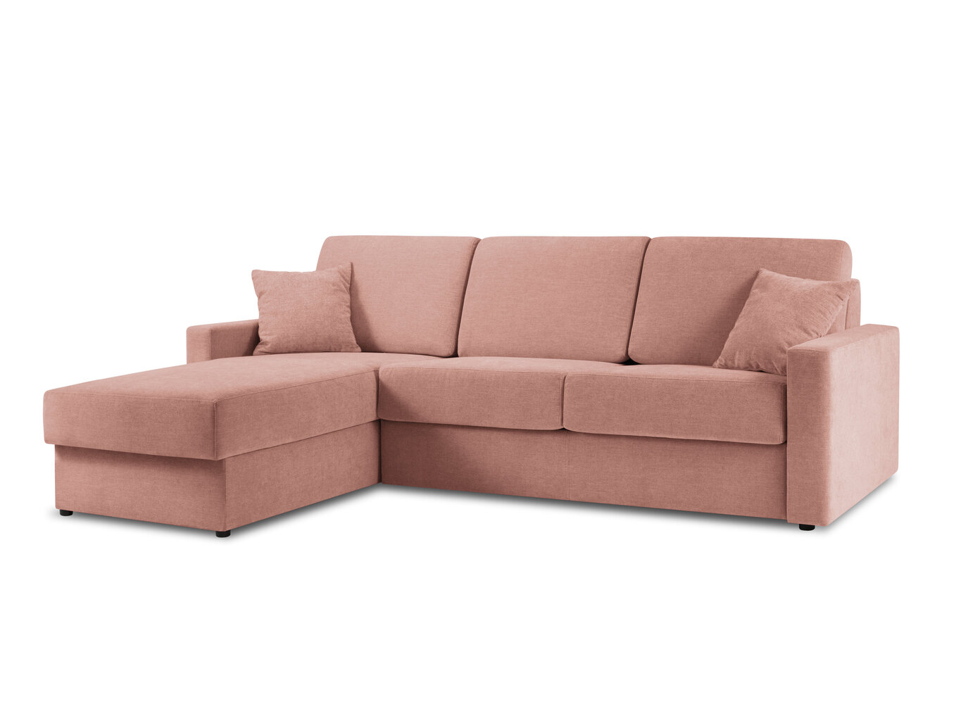 Stūra dīvāns Windsor&Co Portia S, rozā cena un informācija | Stūra dīvāni | 220.lv