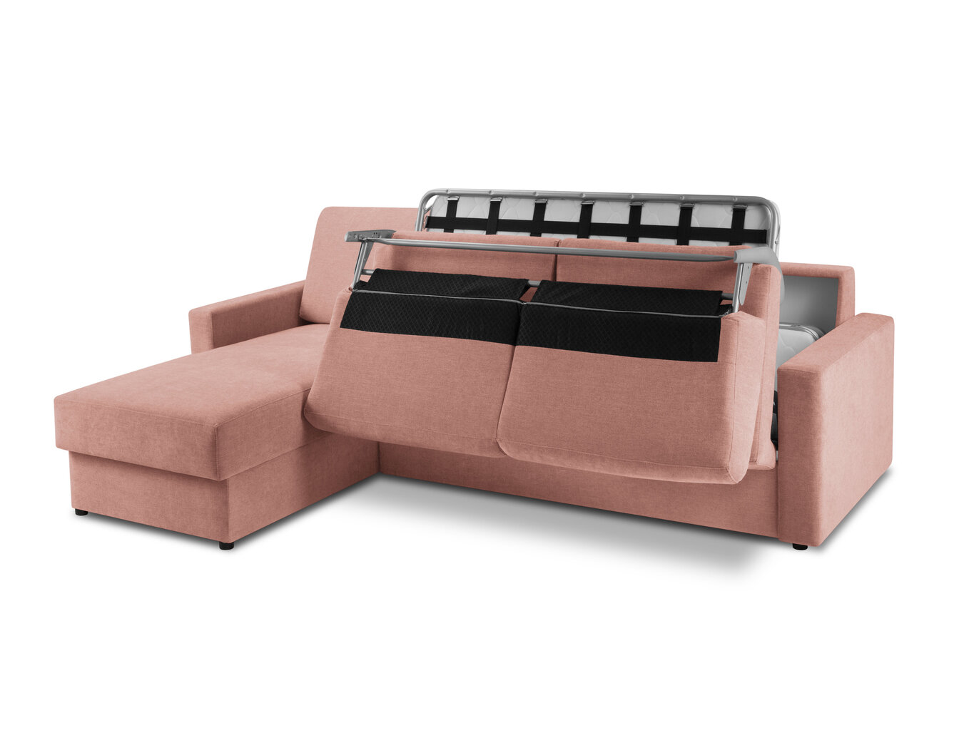 Stūra dīvāns Windsor&Co Portia S, rozā cena un informācija | Stūra dīvāni | 220.lv