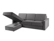 Stūra dīvāns Windsor&Co Portia S, pelēks цена и информация | Stūra dīvāni | 220.lv