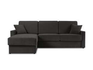 Stūra dīvāns Windsor&Co Portia S, melns cena un informācija | Stūra dīvāni | 220.lv