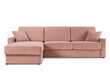 Stūra dīvāns Windsor&Co Portia L, rozā cena un informācija | Stūra dīvāni | 220.lv