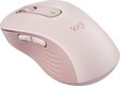 Logitech M650, rozā cena un informācija | Peles | 220.lv