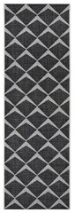 Northrugs paklāja celiņš Jaffa Black Cream 70x200 cm cena un informācija | Paklāji | 220.lv