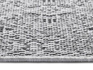 Northrugs paklāja celiņš Jaffa Anthracite Gray Cream 70x300 cm cena un informācija | Paklāji | 220.lv