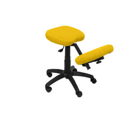 Ergonomisks krēsls Lietor Piqueras y Crespo BALI100, dzeltens cena un informācija | Biroja krēsli | 220.lv