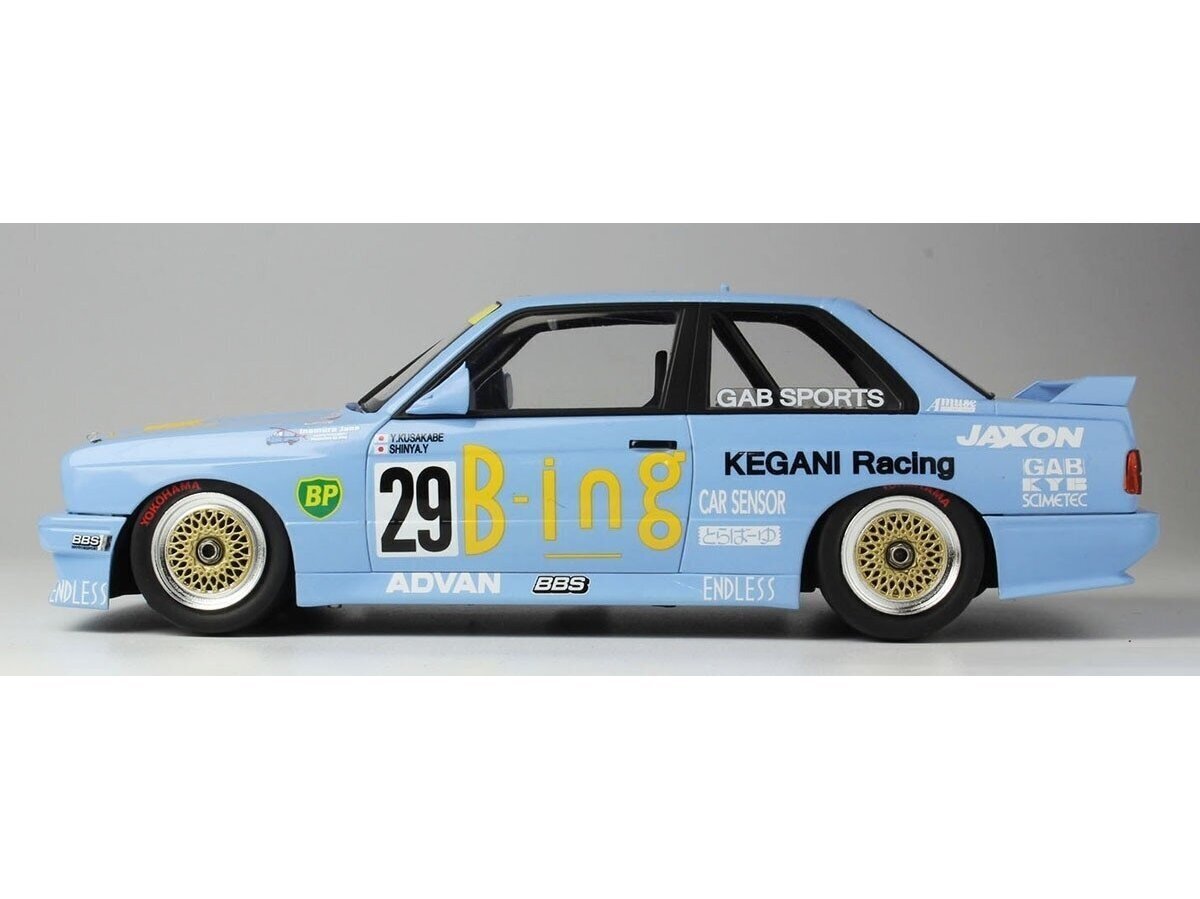 NuNu - BMW M3 E30 Gr.A 1990 Inter TEC Class Winner In Fuji Speedway, 1/24. 24019 цена и информация | Konstruktori | 220.lv