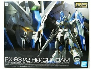 Сборная пластиковая модель Bandai - RG Hi-Nu Gundam, 1/144, 61915 цена и информация | Конструкторы и кубики | 220.lv