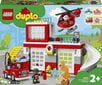 10970 LEGO® DUPLO Ugunsdzēsēju depo un helikopters цена и информация | Konstruktori | 220.lv