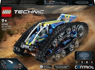 Машина-трансформер на дистанционном управлении 42140 LEGO® Technic цена и информация | Конструкторы и кубики | 220.lv