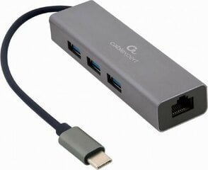 Gembird USB C адаптер цена и информация | Адаптеры и USB разветвители | 220.lv