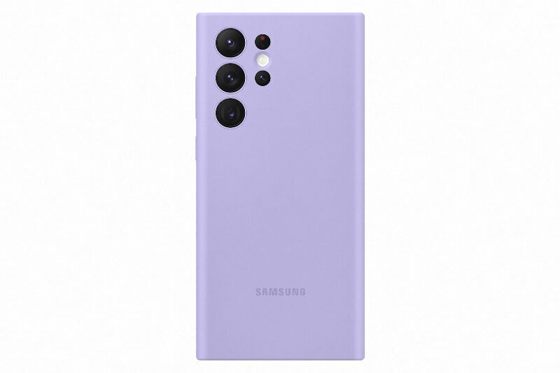 Samsung Silikona vāciņš Galaxy S22 Ultra lavender EF-PS908TVE cena un informācija | Telefonu vāciņi, maciņi | 220.lv