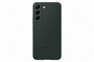 PS901TGE Silicone Cover for Samsung Galaxy S22 Dark Green cena un informācija | Telefonu vāciņi, maciņi | 220.lv