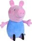 Peppa Pig plīša sivēns 31 cm - Brālis Džordžs - Simba цена и информация | Mīkstās (plīša) rotaļlietas | 220.lv