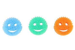 Scrub Daddy sūkļi, 3 gab cena un informācija | Tīrīšanas piederumi | 220.lv