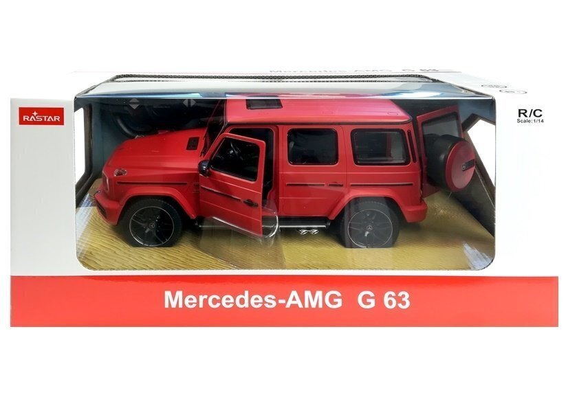Attālināti vadāms Mercedes Benz G63 1:14 - Rastar cena un informācija | Rotaļlietas zēniem | 220.lv