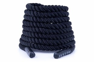 Тренировочная веревка - Power Rope Полиэстер-нейлон 40 мм 9 м - 8,1 кг цена и информация | Боевые искусства | 220.lv