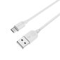 BOROFONE LinkJet BX14 USB kabelis uz Micro USB (balts) цена и информация | Savienotājkabeļi | 220.lv