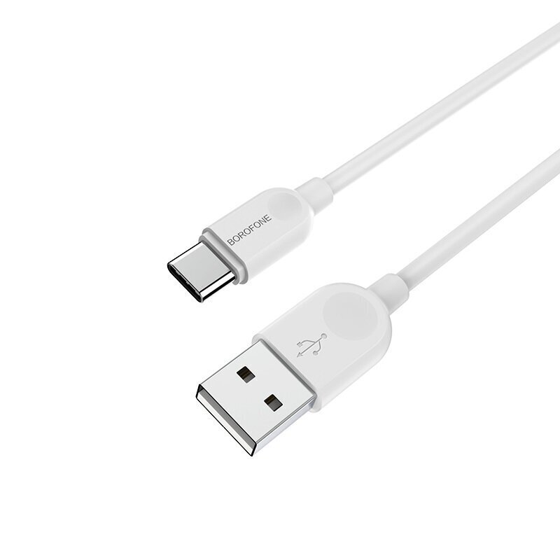 BOROFONE LinkJet BX14 USB kabelis uz Type-C (balts) цена и информация | Savienotājkabeļi | 220.lv