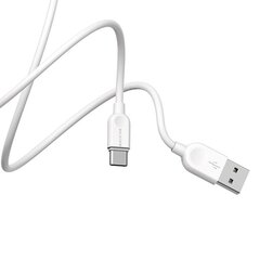 BOROFONE LinkJet BX14 USB kabelis uz Type-C (balts) cena un informācija | Savienotājkabeļi | 220.lv