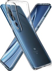 Spigen Liquid Crystal Xiaomi Mi 10/Mi 10 Pro Crystal, caurspīdīgs cena un informācija | Telefonu vāciņi, maciņi | 220.lv