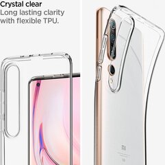 Spigen Liquid Crystal Xiaomi Mi 10/Mi 10 Pro Crystal, caurspīdīgs cena un informācija | Telefonu vāciņi, maciņi | 220.lv