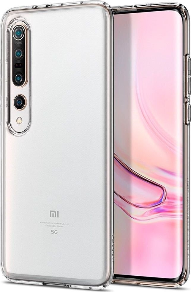 Spigen Liquid Crystal Xiaomi Mi 10/Mi 10 Pro Crystal, caurspīdīgs cena un informācija | Telefonu vāciņi, maciņi | 220.lv