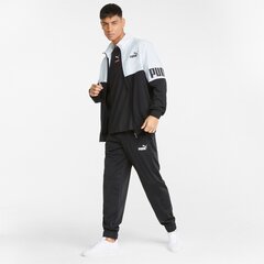 Мужской спортивный костюм Puma 848108*01, черный/белый 4064535528343 цена и информация | Мужская спортивная одежда | 220.lv