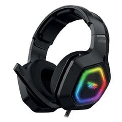 Игровые наушники с микрофоном Keep Out HX901 LED RGB PS4/PC, черные цена и информация | Наушники | 220.lv