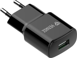 Quick Charge 3.0 Зарядное устройство YENKEE, USB-С, 20 Вт, QC 3.0 цена и информация | Зарядные устройства для телефонов | 220.lv