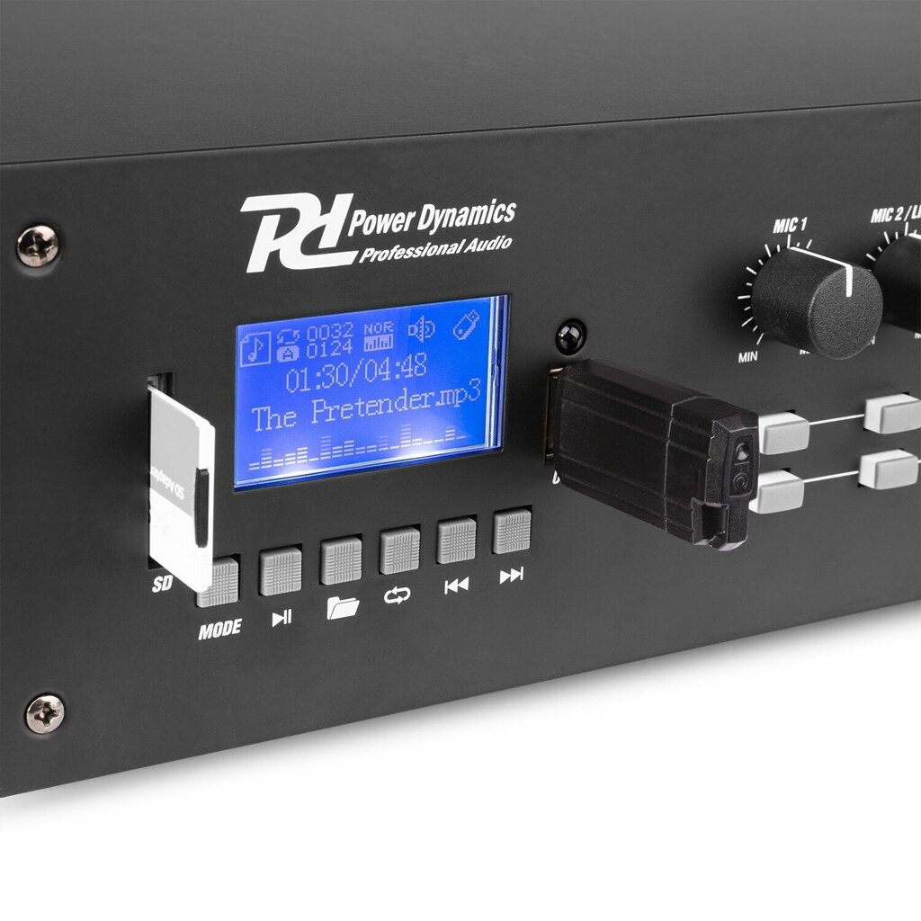 Power Dynamics PRM1202 cena un informācija | Mājas akustika, Sound Bar sistēmas | 220.lv