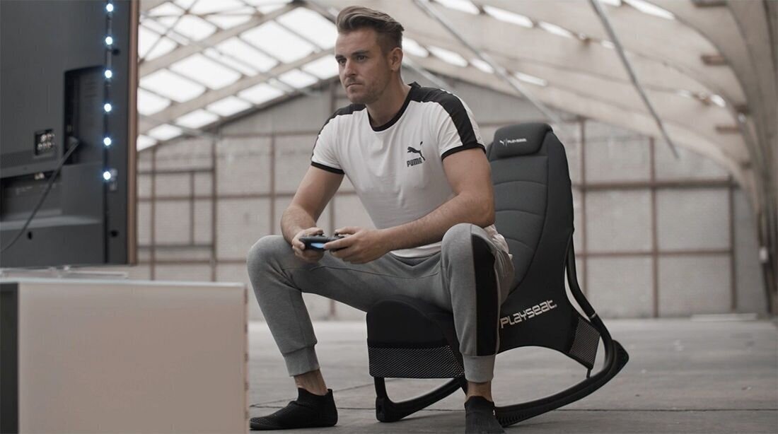 Spēļu krēsls Playseats Puma Active, melns цена и информация | Biroja krēsli | 220.lv