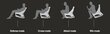 Spēļu krēsls Playseats Puma Active, melns цена и информация | Biroja krēsli | 220.lv