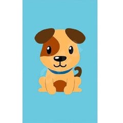 Детское полотенце Dog, 30x50 cm  цена и информация | Полотенца | 220.lv