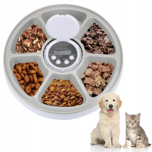 Automātiskais barības dozators - Suņiem un kaķiem цена и информация | Bļodas, kastes pārtikas | 220.lv