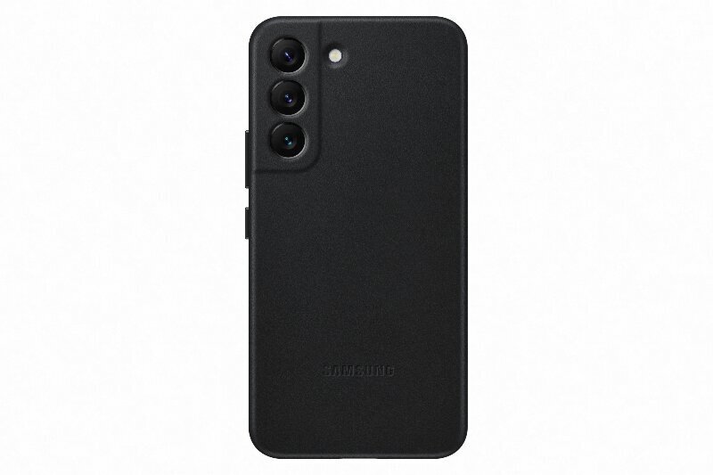 VS901LBE Leather Cover for Samsung Galaxy S22 Black цена и информация | Telefonu vāciņi, maciņi | 220.lv