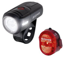 Apgaismojuma komplekts Sigma Aura 45 + Nugget II USB cena un informācija | Velo lukturi un atstarotāji | 220.lv